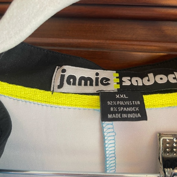 Jamie Sadock Black and Yellow Golf Dress - Picture 2 of 3